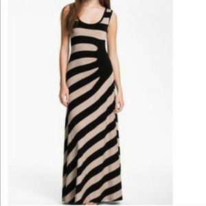 Calvin Klein Maxi Striped Dress